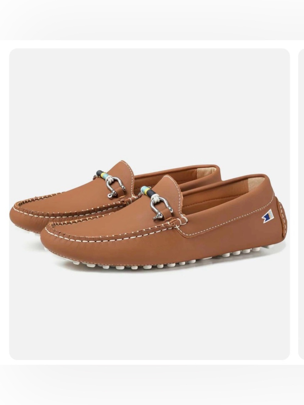 Riomar tan Boat Shoes - Tan Deck Driver Shoes Sz 10 EUR 43